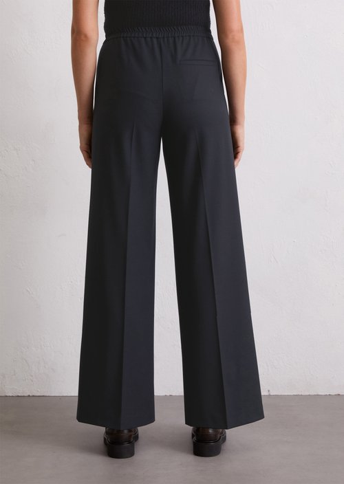 Relaxed pants — Deep Night Blue