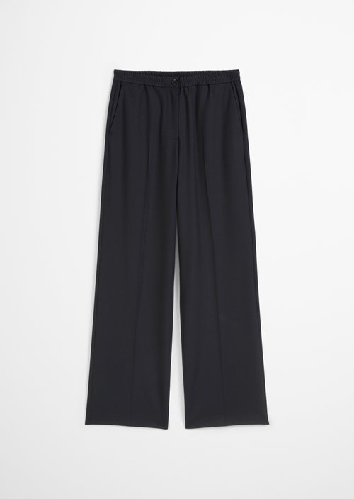 Relaxed pants — Deep Night Blue