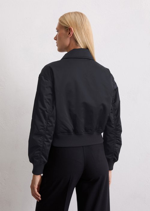 Regular aviator-style blouson — Deep Night Blue