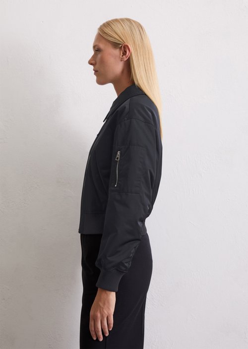 Regular aviator-style blouson — Deep Night Blue