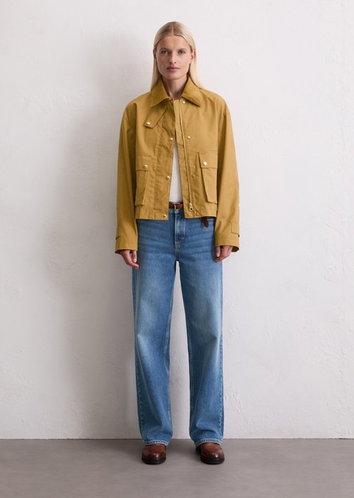 Barnjacket regular A-Shape — Darker Sand