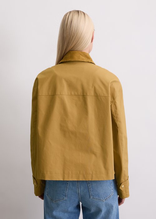 Barnjacket regular A-Shape — Darker Sand