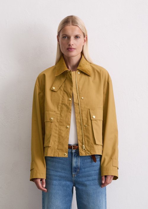 Barnjacket regular A-Shape — Darker Sand