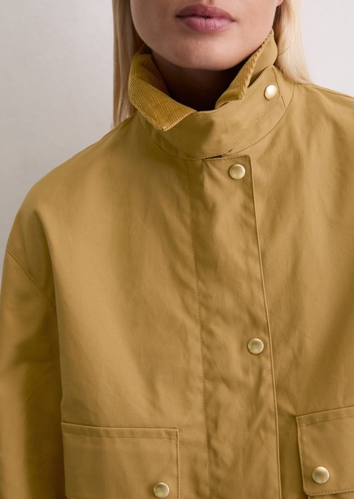 Barnjacket regular A-Shape — Darker Sand