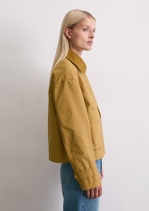 Barnjacket regular A-Shape — Darker Sand