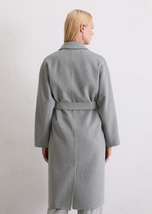 Coat relaxed — Light Grey Melange