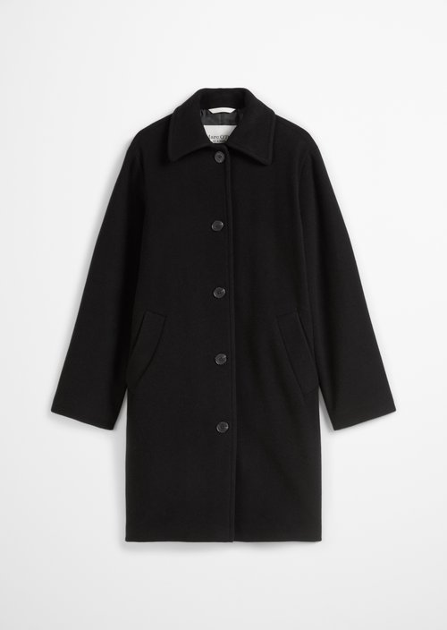 Regular coat — Black