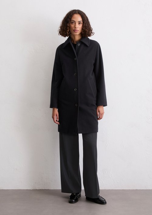 Regular coat — Deep Night Blue