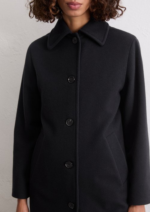 Regular coat — Deep Night Blue