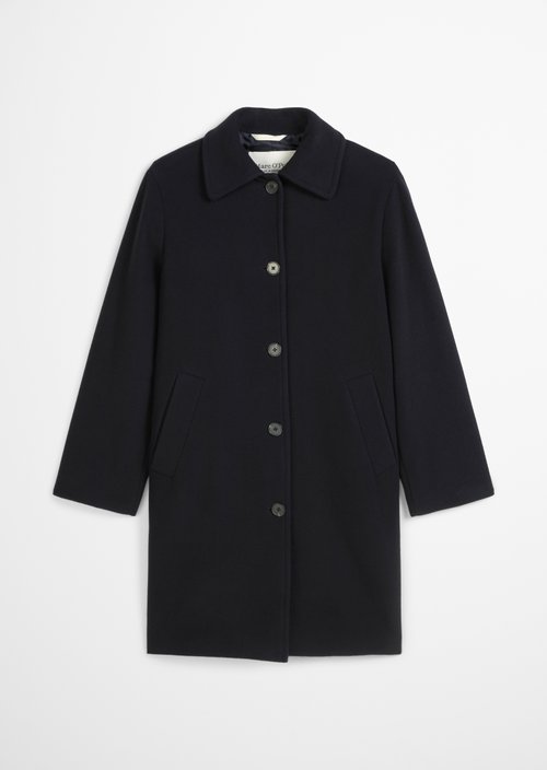Regular coat — Deep Night Blue