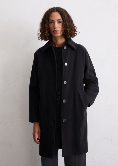 Regular coat — Deep Night Blue