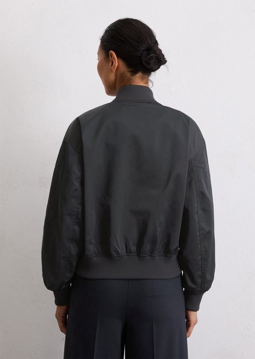 Regular aviator-style blouson — Deep Night Blue