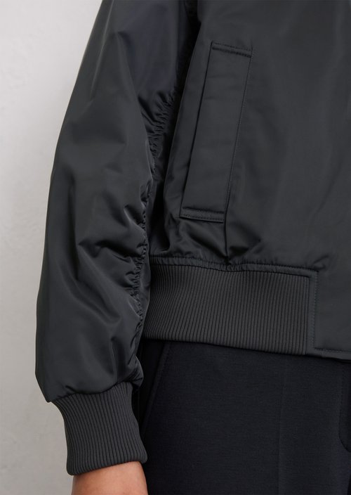 Regular aviator-style blouson — Deep Night Blue