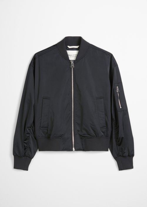 Regular aviator-style blouson — Deep Night Blue