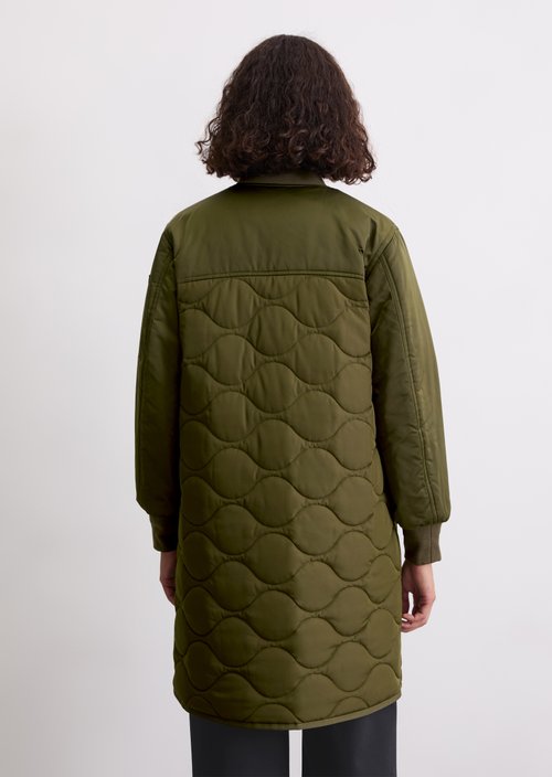 Long blouson regular — Mossy Olive