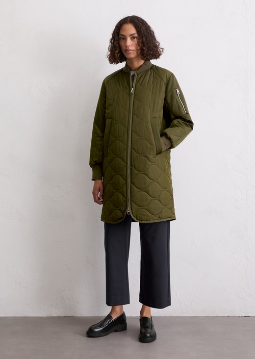 Long blouson regular — Mossy Olive