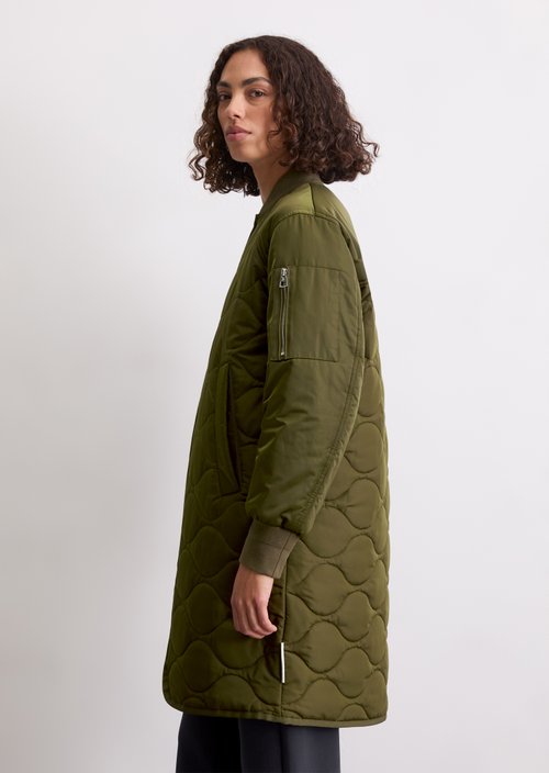 Long blouson regular — Mossy Olive