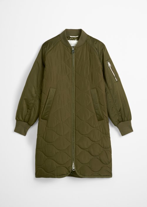 Long blouson regular — Mossy Olive