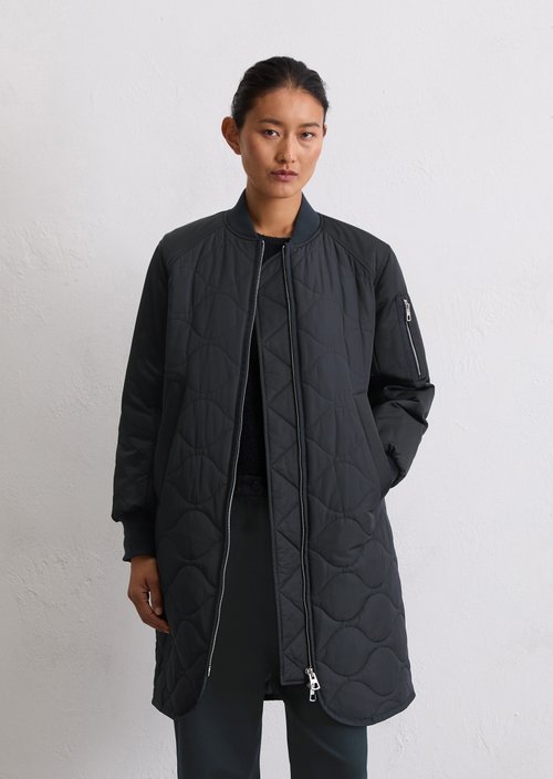 Long blouson regular — Deep Night Blue