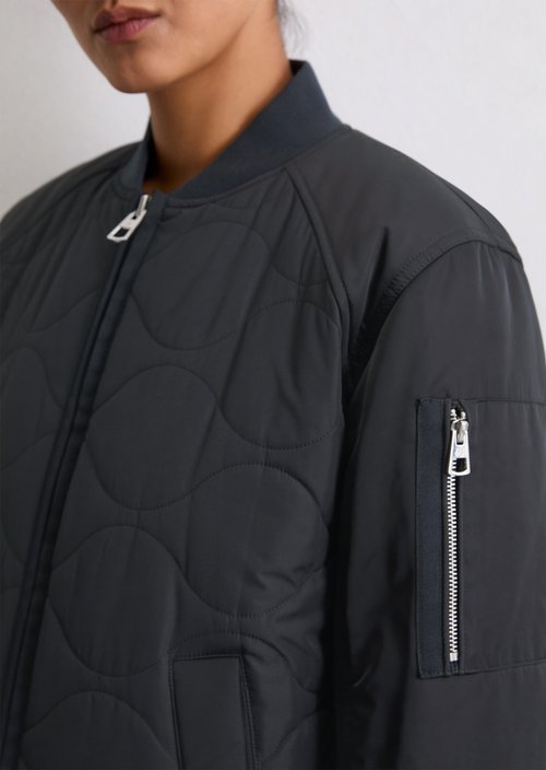 Long blouson regular — Deep Night Blue