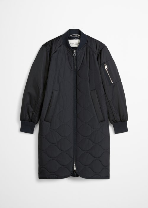Long blouson regular — Deep Night Blue