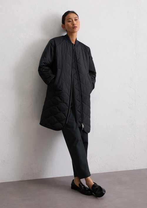 Long blouson regular — Deep Night Blue