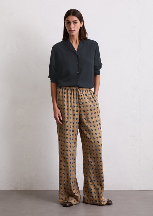 Regular blouse — Deep Night Blue