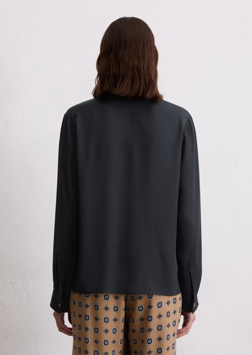 Regular blouse — Deep Night Blue