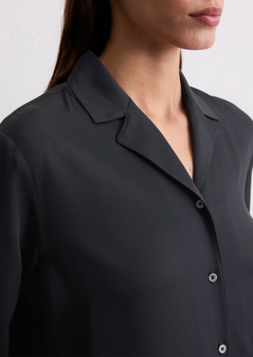 Regular blouse — Deep Night Blue