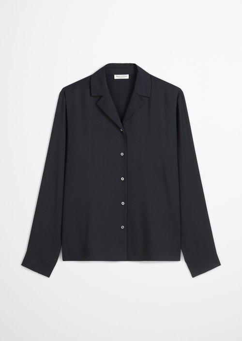 Regular blouse — Deep Night Blue