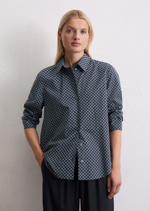 A-shape blouse — Dark Blue