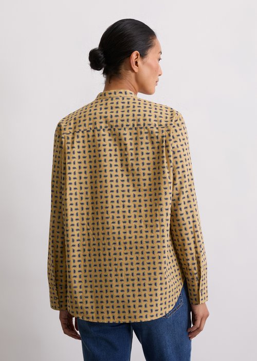Regular tunic blouse — Medium Beige