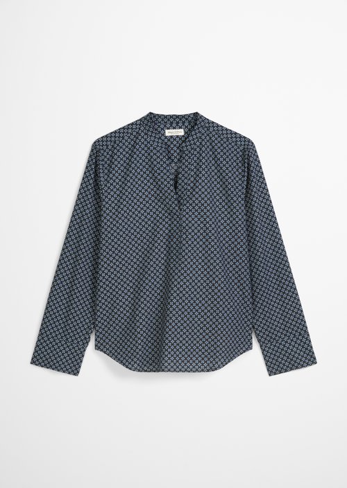 Regular tunic blouse — Dark Blue