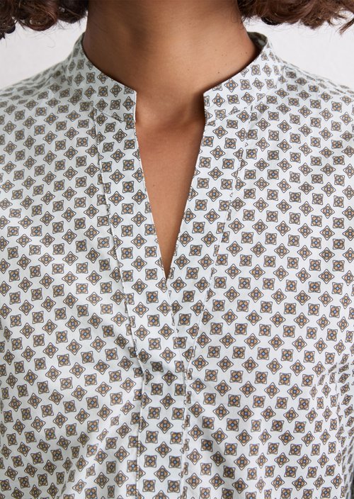 Regular tunic blouse — Light Blue