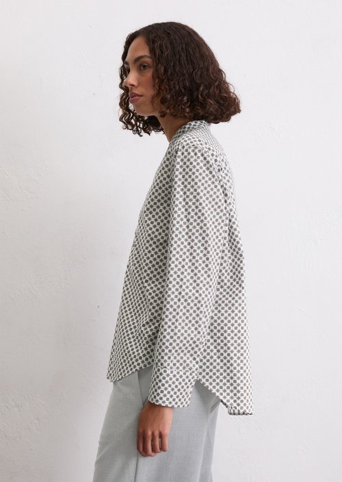 Regular tunic blouse — Light Blue