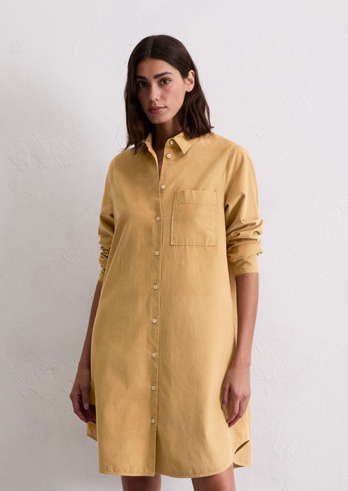 Relaxed shirt dress — Salted Caramel