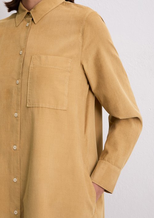 Relaxed shirt dress — Salted Caramel