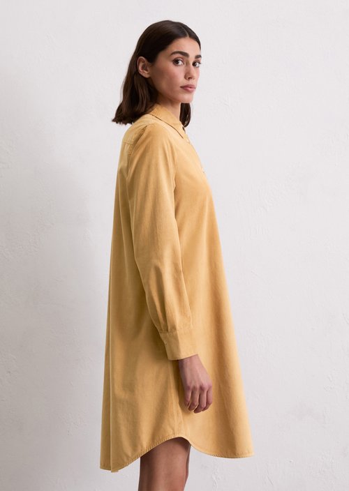 Relaxed shirt dress — Salted Caramel