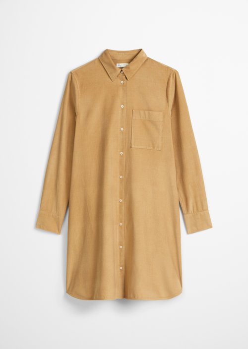 Relaxed shirt dress — Salted Caramel