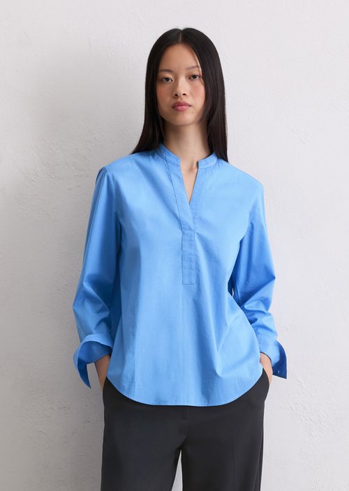 Regular tunic blouse — Cloudless Blue