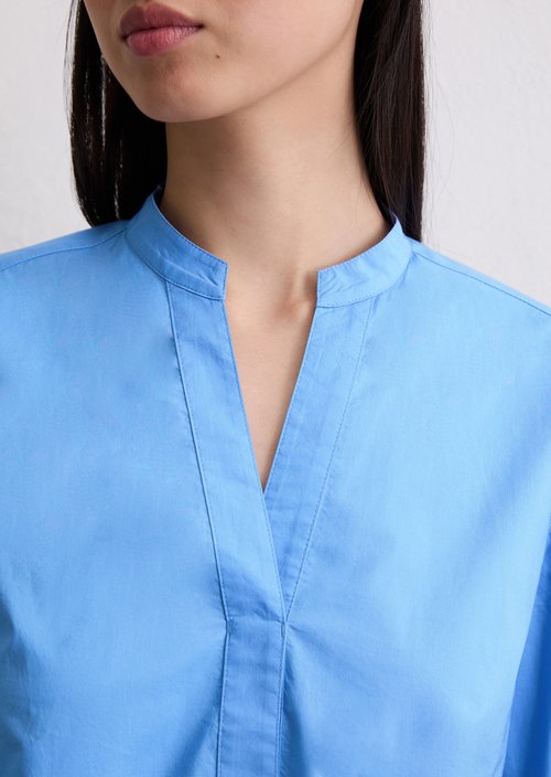 Regular tunic blouse — Cloudless Blue