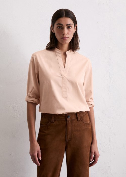 Regular tunic blouse — Pastel Rose