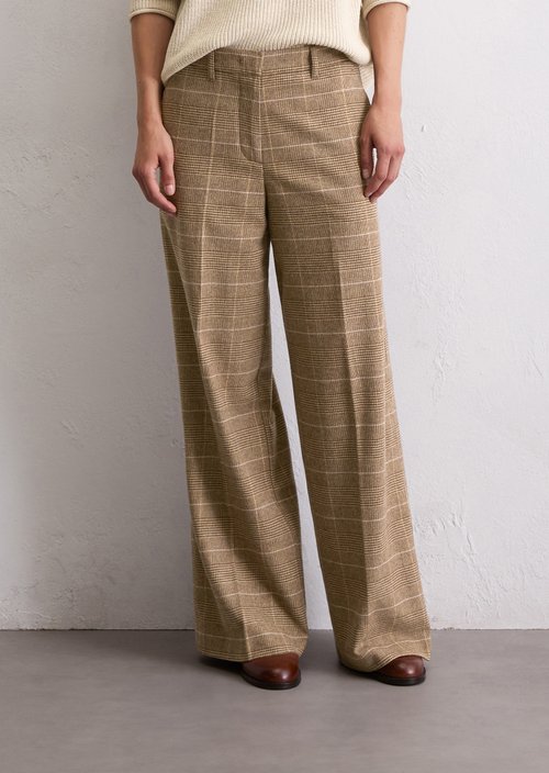 Relaxed pants — Medium Brown