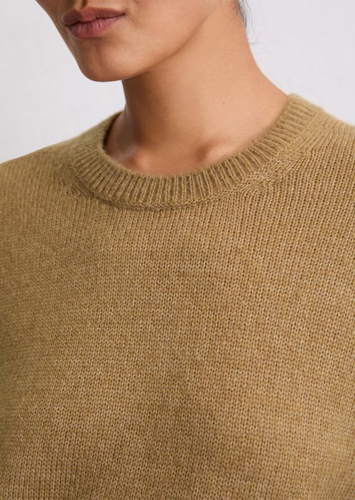 Loose knit sweater — Salted Caramel