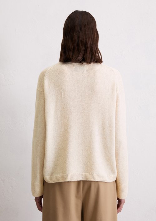Loose knit sweater — Light Oat