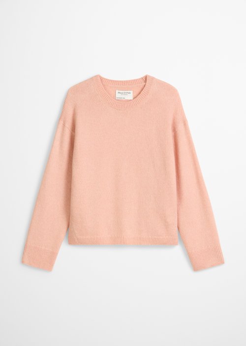 Loose knit sweater — Pastel Rose