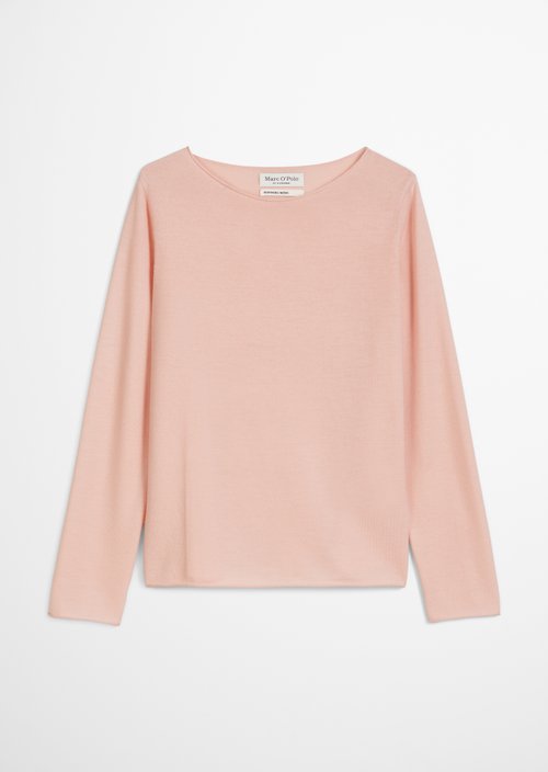 Knitted sweater slim — Pastel Rose