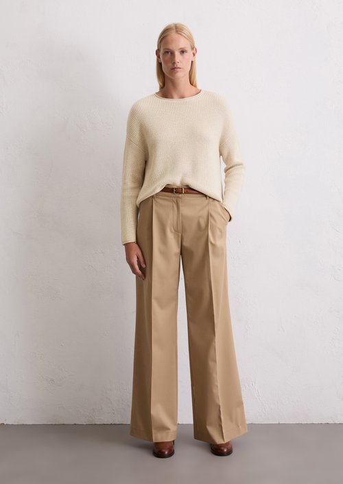 DfC knitted sweater oversize — Sandy Melange