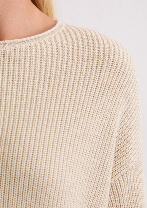 DfC knitted sweater oversize — Sandy Melange