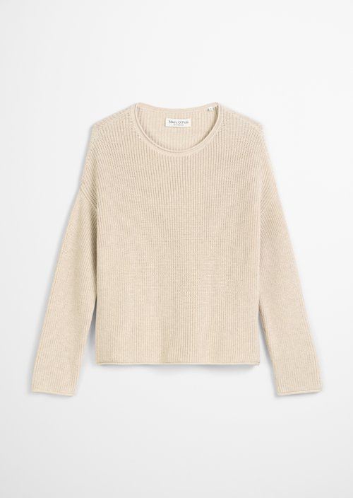 DfC knitted sweater oversize — Sandy Melange